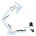TORCHSTAR Metal Swing Arm Desk Lamp