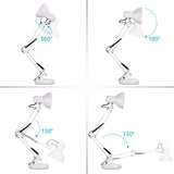 TORCHSTAR Metal Swing Arm Desk Lamp