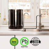 APEX EXPRT Dual Countertop Drinking Water Filter