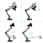 TORCHSTAR Metal Swing Arm Desk Lamp