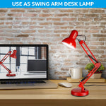 TORCHSTAR Metal Swing Arm Desk Lamp