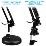 TORCHSTAR Metal Swing Arm Desk Lamp