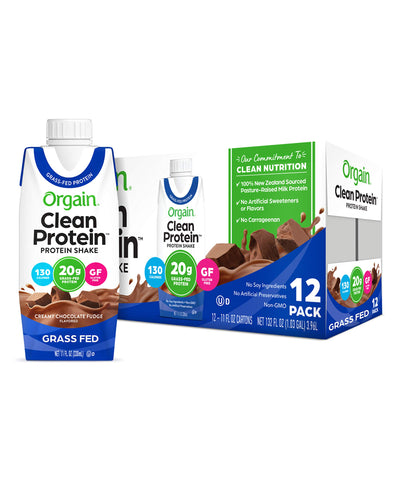 Orgain Protein Shake - Creamy Chocolate Fudge - 12 Pack
