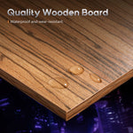 L Shaped Gaming Desk - Black
