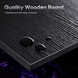 L Shaped Gaming Desk - Black