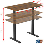 SHW Height Adjustable Standing Desk