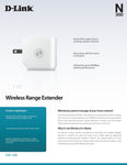 D-Link Wi-Fi Dual Band Range Extender