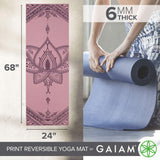 Gaiam 6mm Yoga Mat